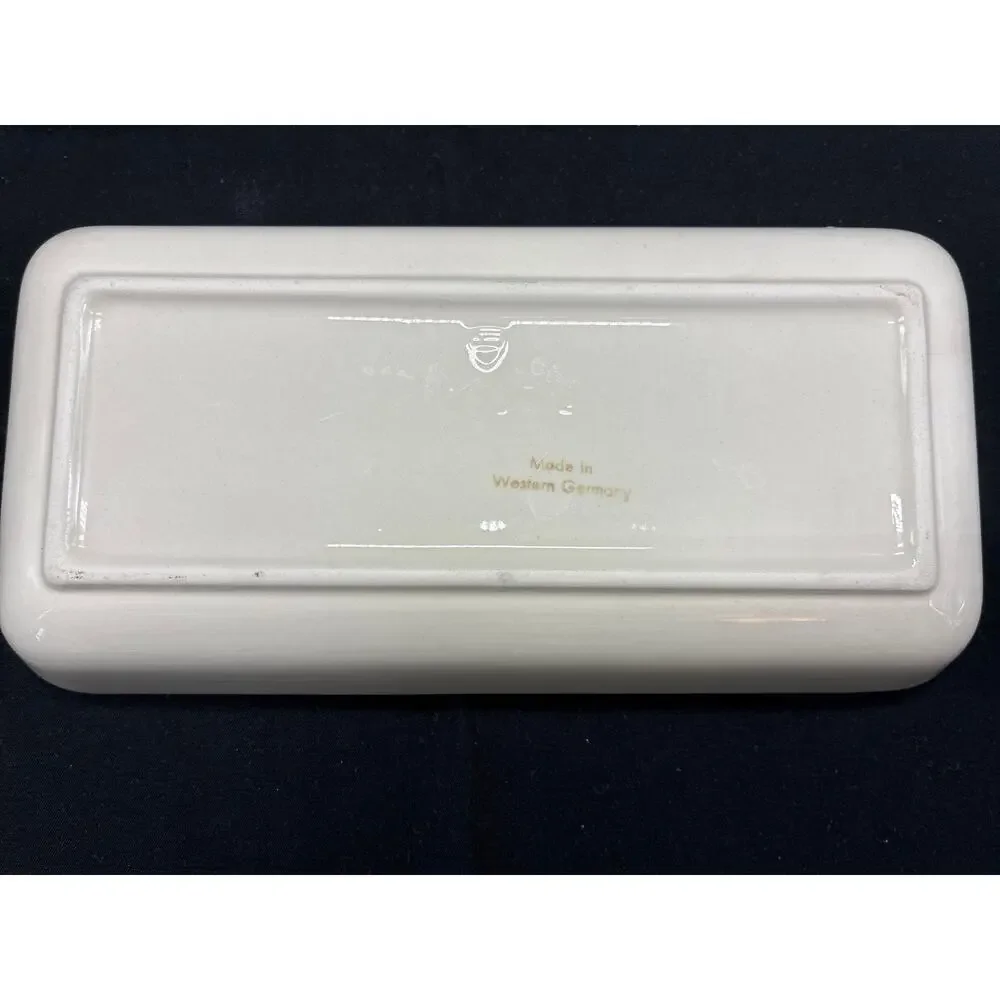 Wachtersbach West Germany MCM Relish Tray 3 Pc Vegetable Serving Set Vintage